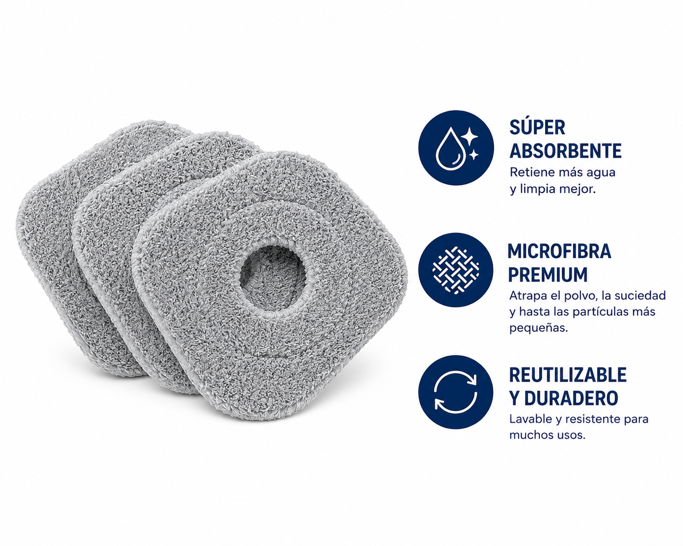 Repuesto de Microfibra | Mopa 360º