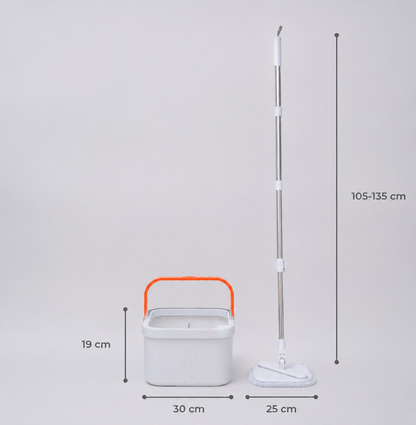 Smart Mopa 360° | Pisos Impecables en la Mitad de Tiempo, Sin Esfuerzo